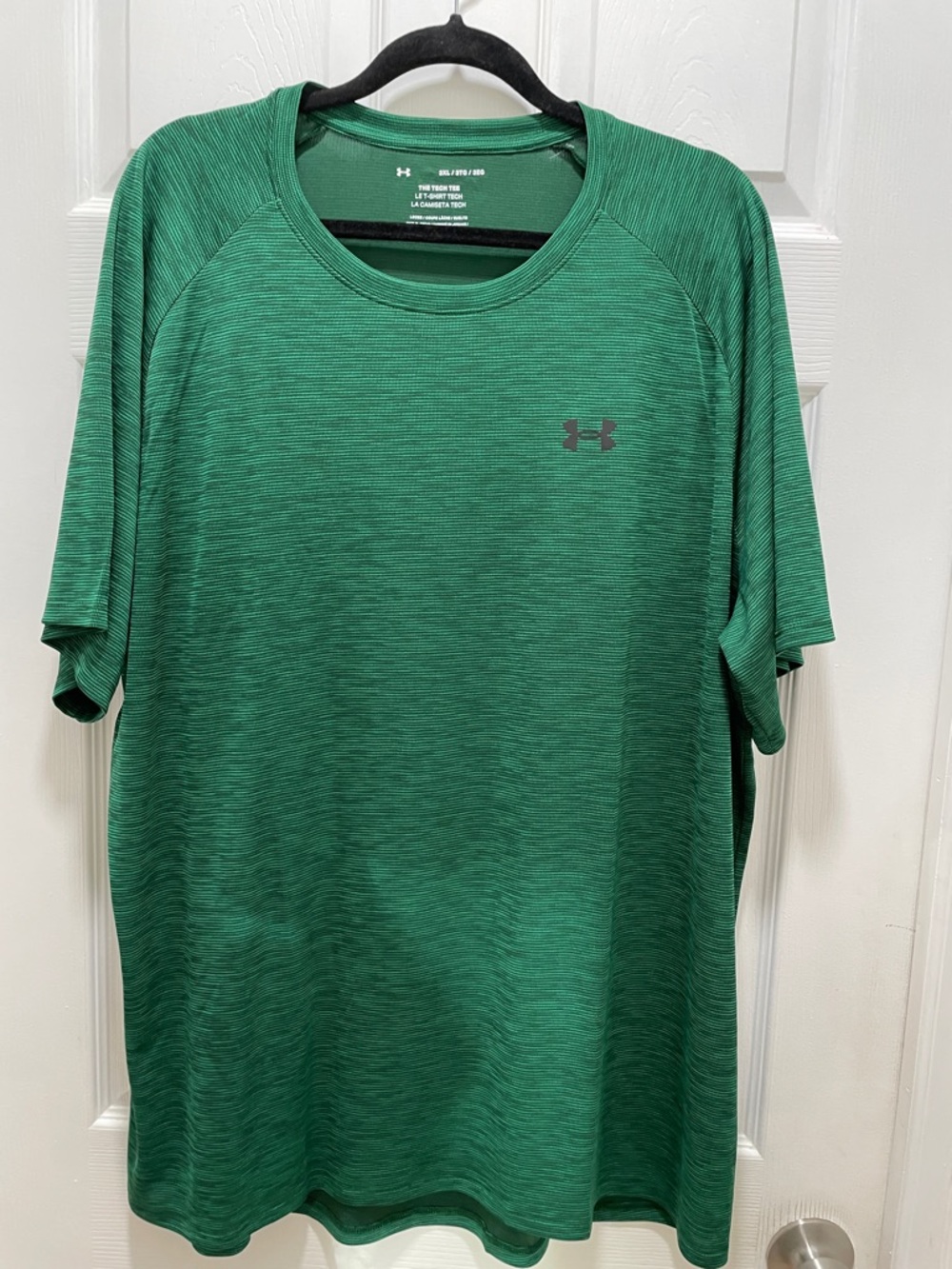 Under Armour Men’s Green Heather Performance Short Sleeve Tee